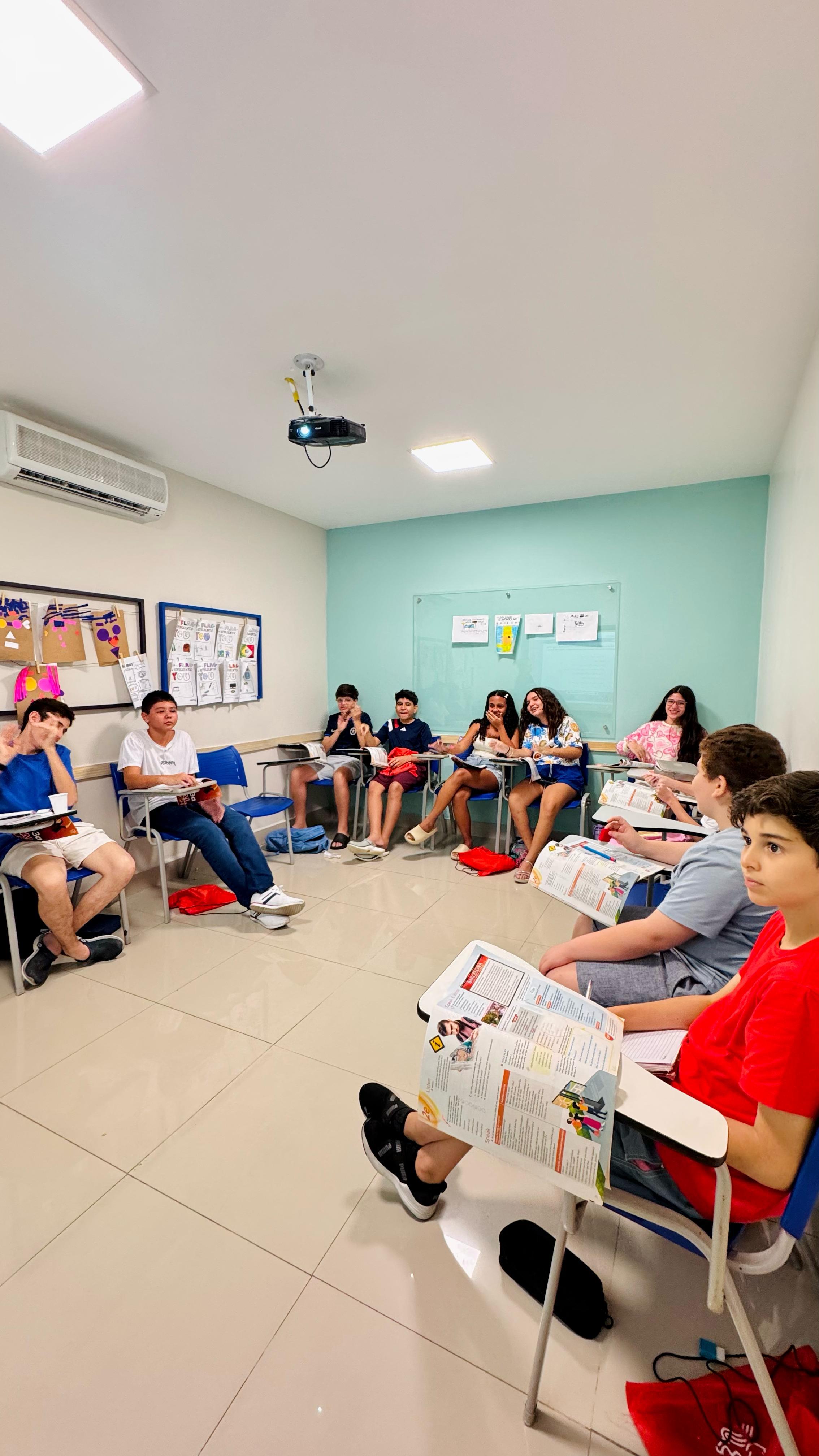 Sala de aula moderna